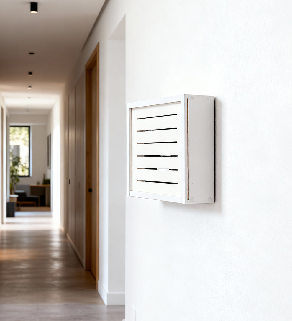 Dekoratif Modem Saklama Kutusu | Duvara Asılabilir Wi-Fi Gizleme Dolabı